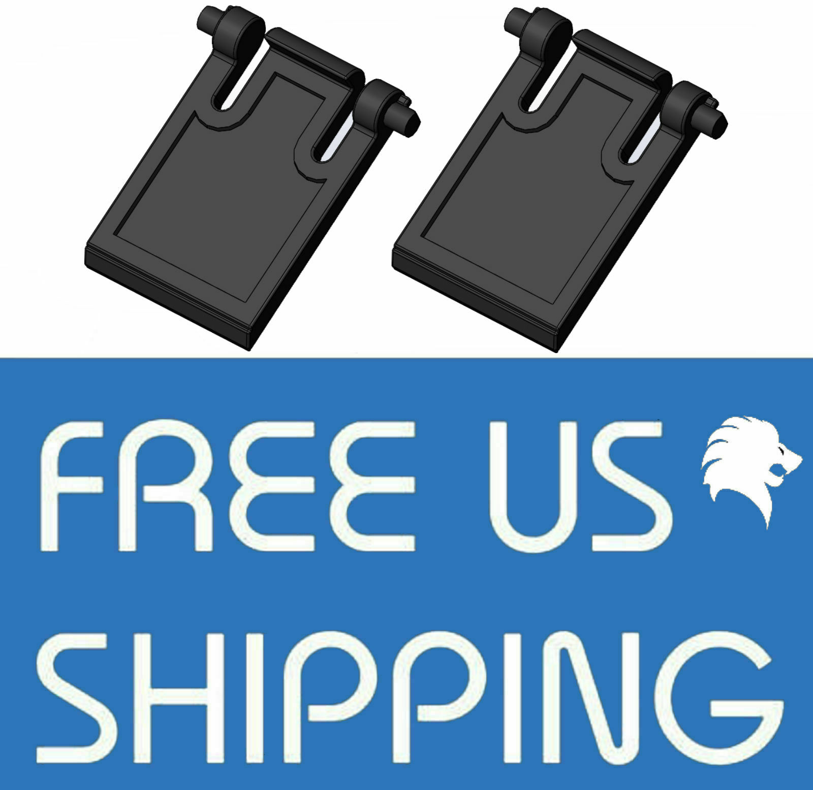STRONGER Logitech K300 K320 K330 Keyboard Replacement Foot/Leg/Feet/Tilt Set 2pc