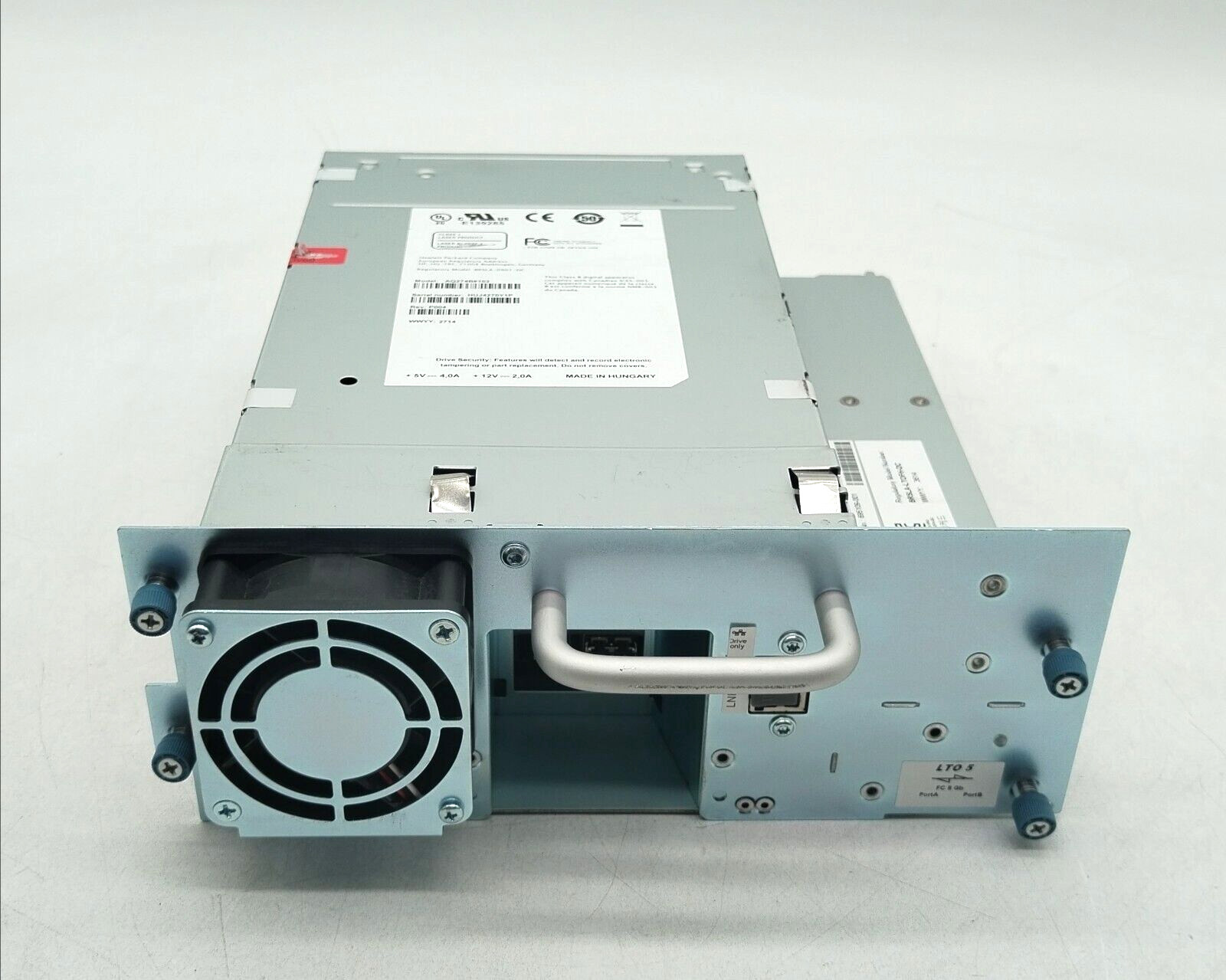 HP AQ274B#103 BL535B LTO-5 FC TAPE DRIVE 695109-001 BRSLA-LTOFH-DC