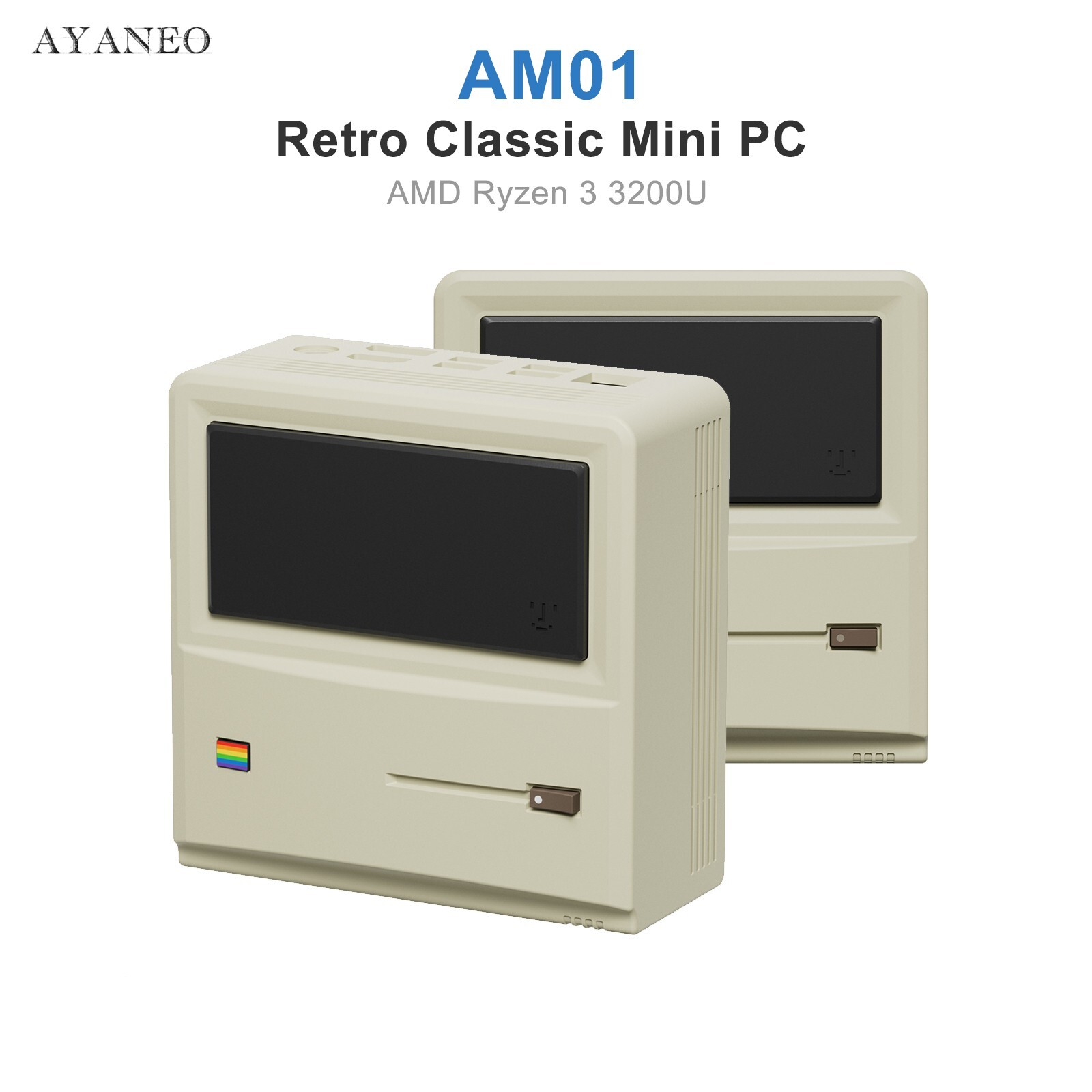 AYANEO AM01 AMD Ryzen 3 3200U Gaming Office Retro Classic Mini PC DP DDR4 PC
