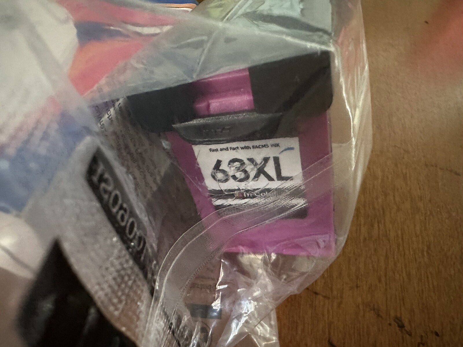 1 SHEENGO 63XL Ink Cartridge Tricolor  for HP 63XL