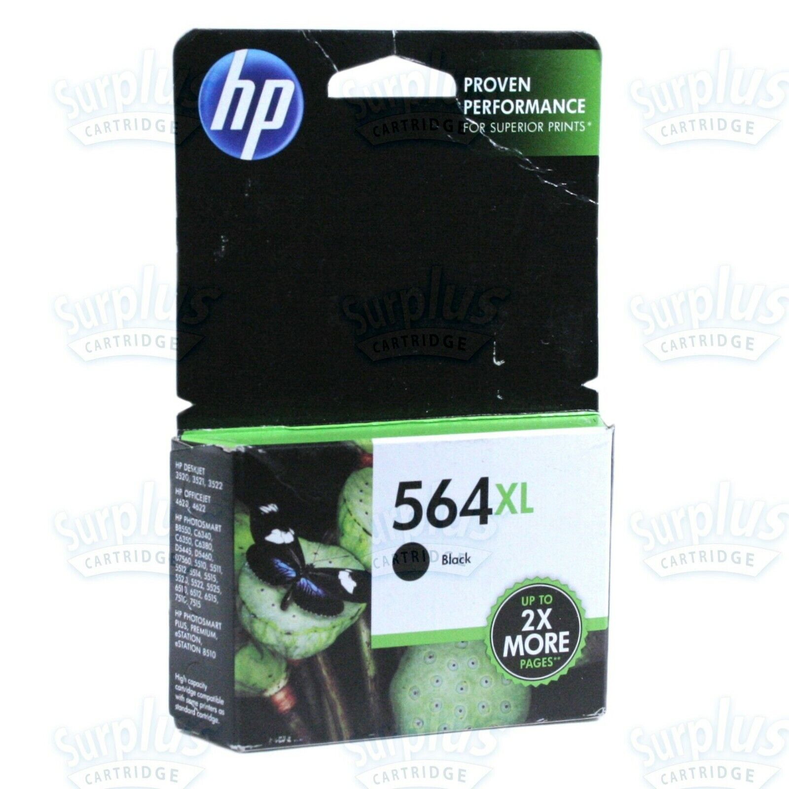Genuine HP 564XL Black PhotoSmart B8550 7515 7520 7525 6520 6512(RetailBox)