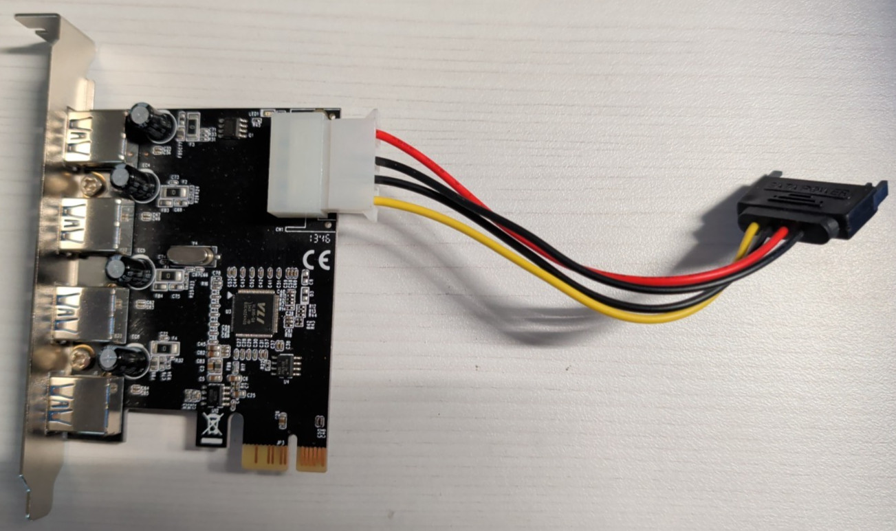 SYBA SD-PEX20133 Super Speed USB3.0 PCI-Express Card