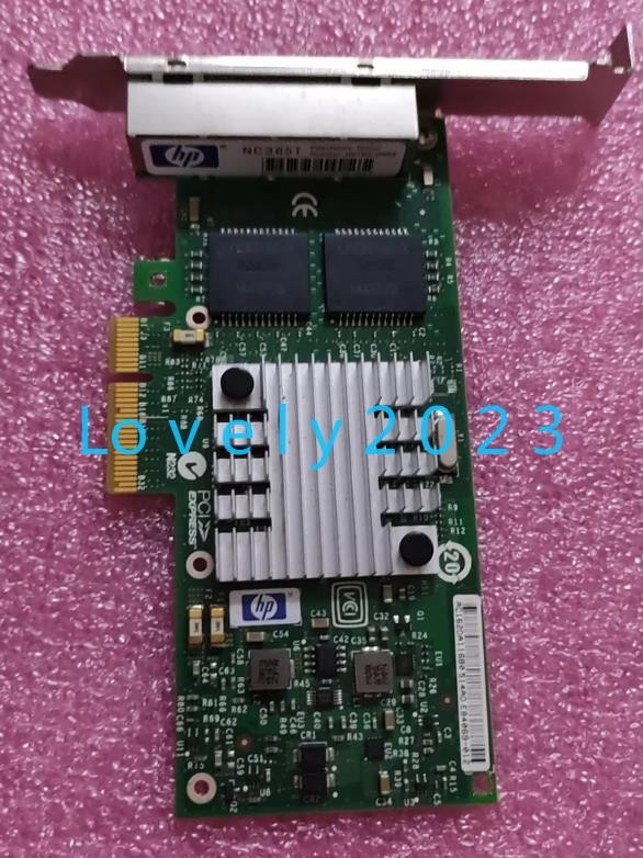 1pc used HP NC365T Network Card 593720-001 ESXI