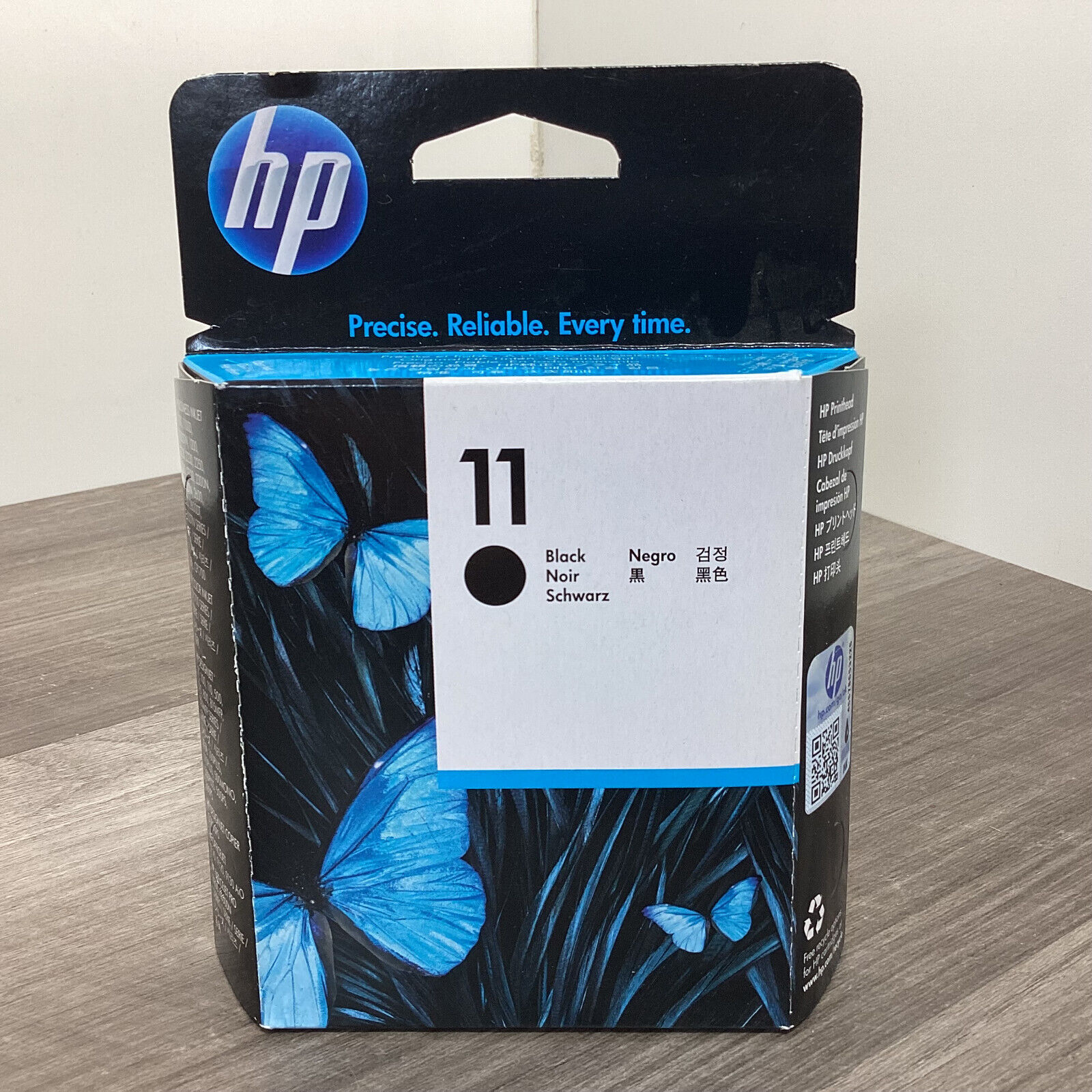 Genuine HP 11 Printhead Black C4810A - New / Sealed Box / Exp 08/2018 / Nice