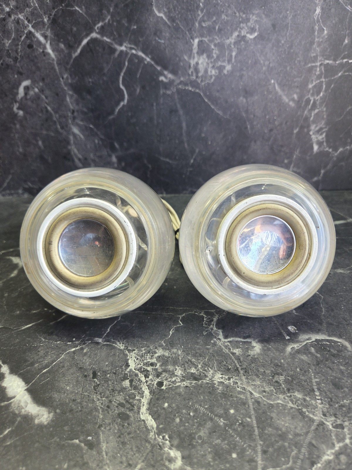 Vintage Clear M6531 Apple Pro Speakers by Harman Kardon For iMac G4 Tested