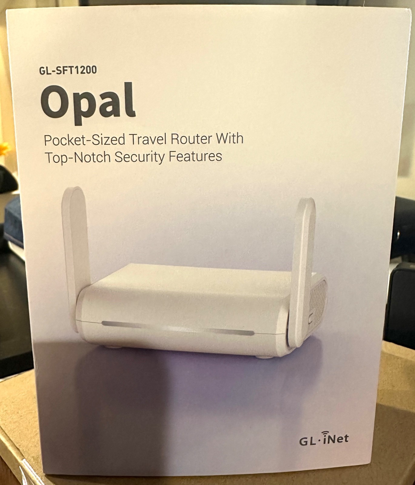 GL.iNet Opal GL-SFT1200 AC1200 Travel Router WireGuard VPN OpenWrt Used w/ Box