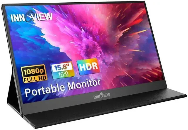 Portable-Monitor-for-Lapto - 15.6'' 1080P FHD IPS Display USB-C HDMI Portable
