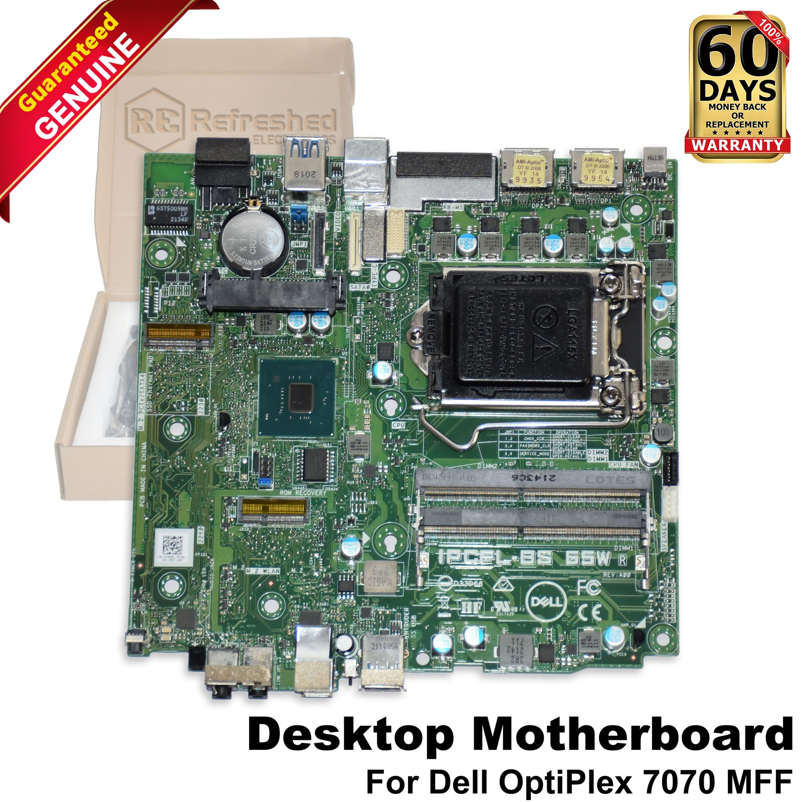 Dell OptiPlex 7070 Micro Motherboard MFF Pegatron LGA1151 DDR4 IPCFL-BS Y3R3K