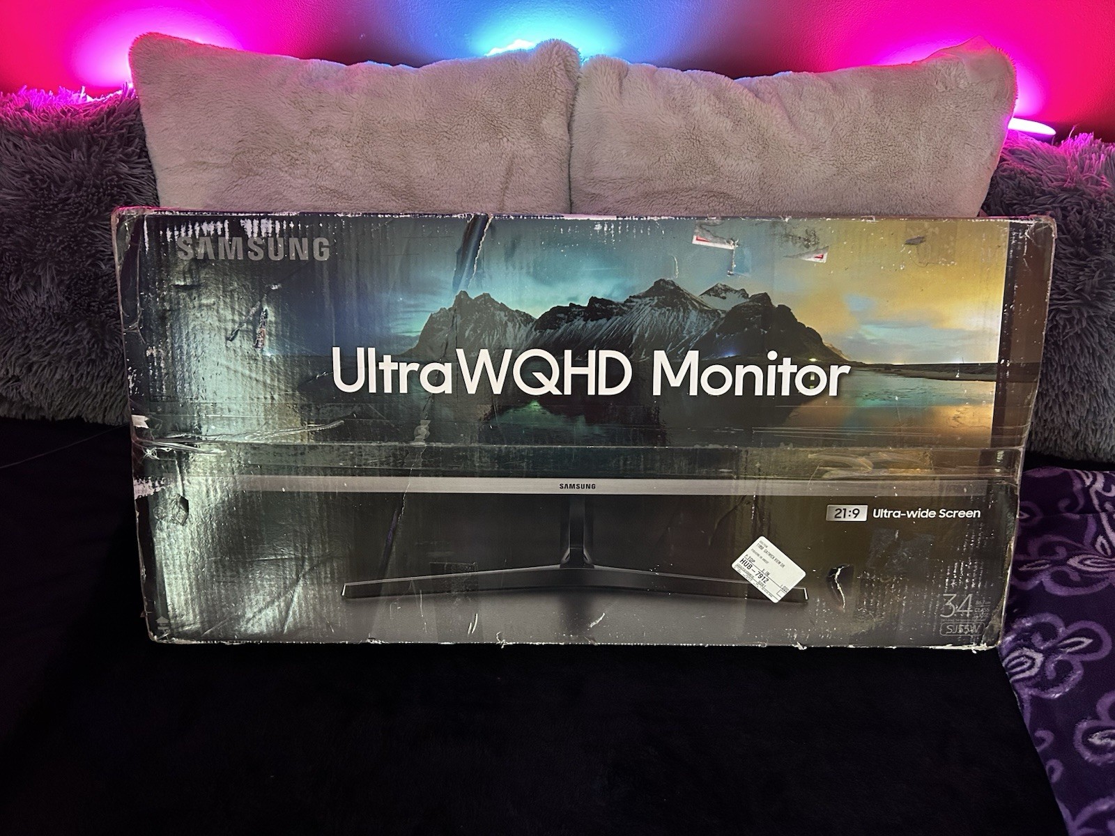 Samsung Odyssey 34" Ultra WQHD 75hz Refresh Rate  Great Coding & Editing Monitor