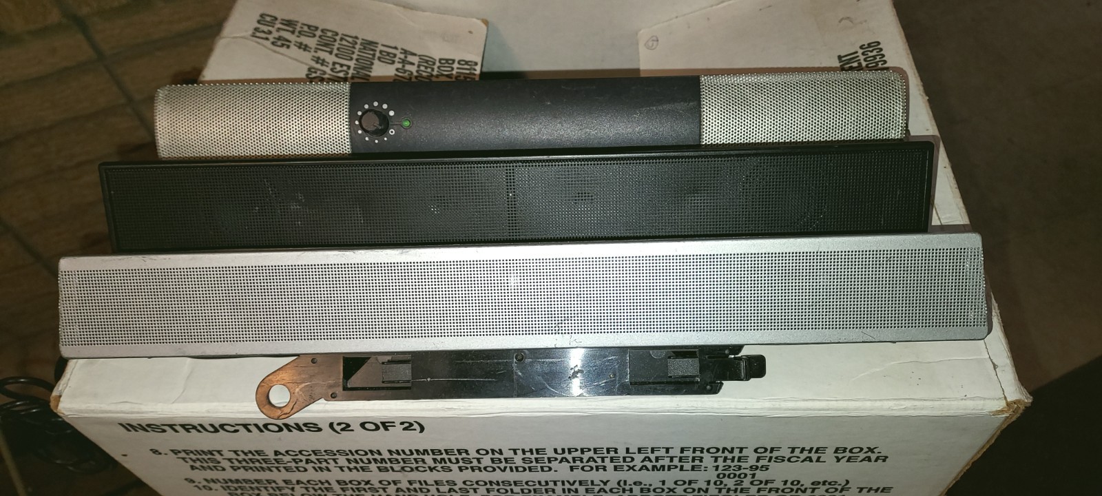 DELL MONITOR SPEAKER BARS,AS500, AS501, AX510PA, MODEL NUMBERS