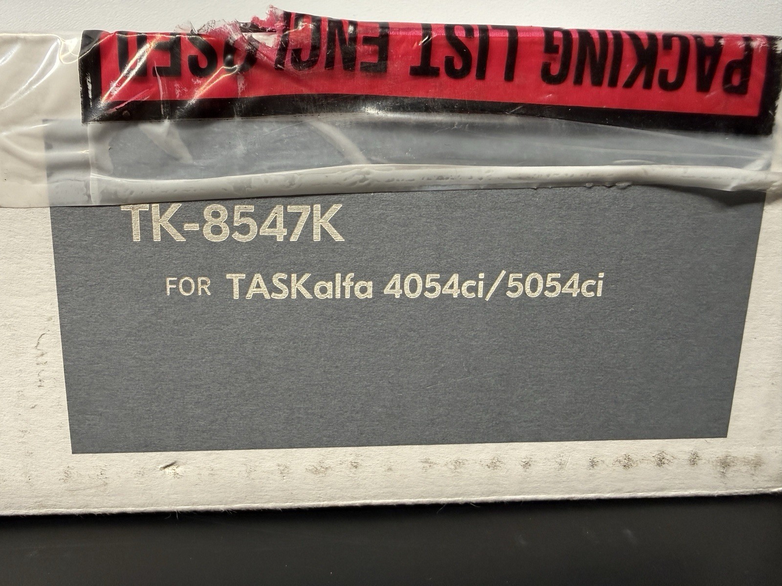 Kyocera TK-8547K 1T02YM0US0 Black Toner Cartridge New Sealed Box
