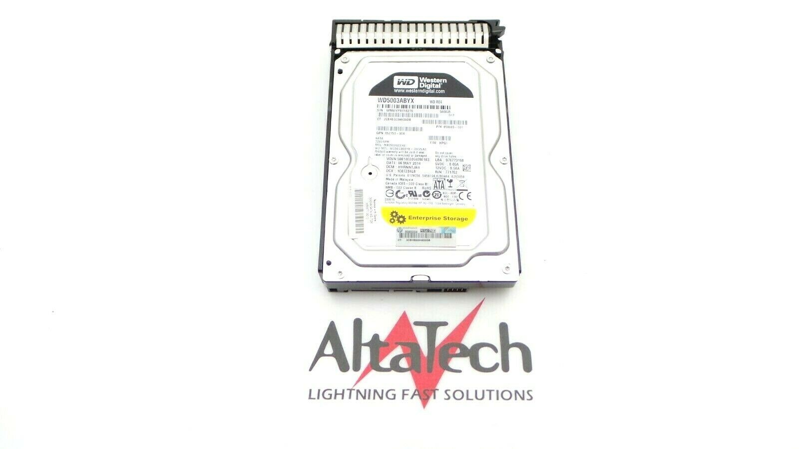 HP 659571-001 500GB 6G 7.2K rpm 3.5" LFF SATA NHP HDD Hard Drive - Fully-tested