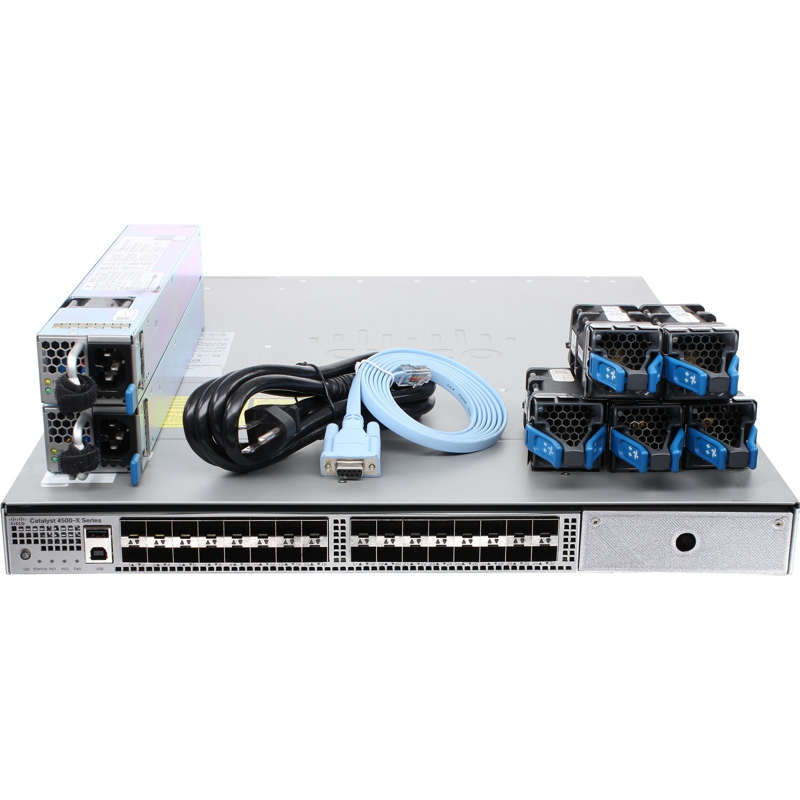 Cisco Catalyst WS-C4500X-F-32SFP+ 32P 10GbE SFP+ -F Switch