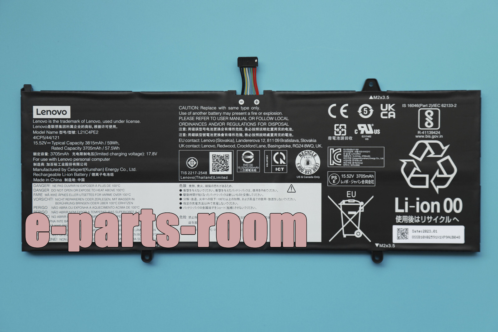 Genuine L21C4PE2 L21D4PE2 L21M4PE2 L21L4PE2 Battery for Lenovo Yoga 6 13ALC7