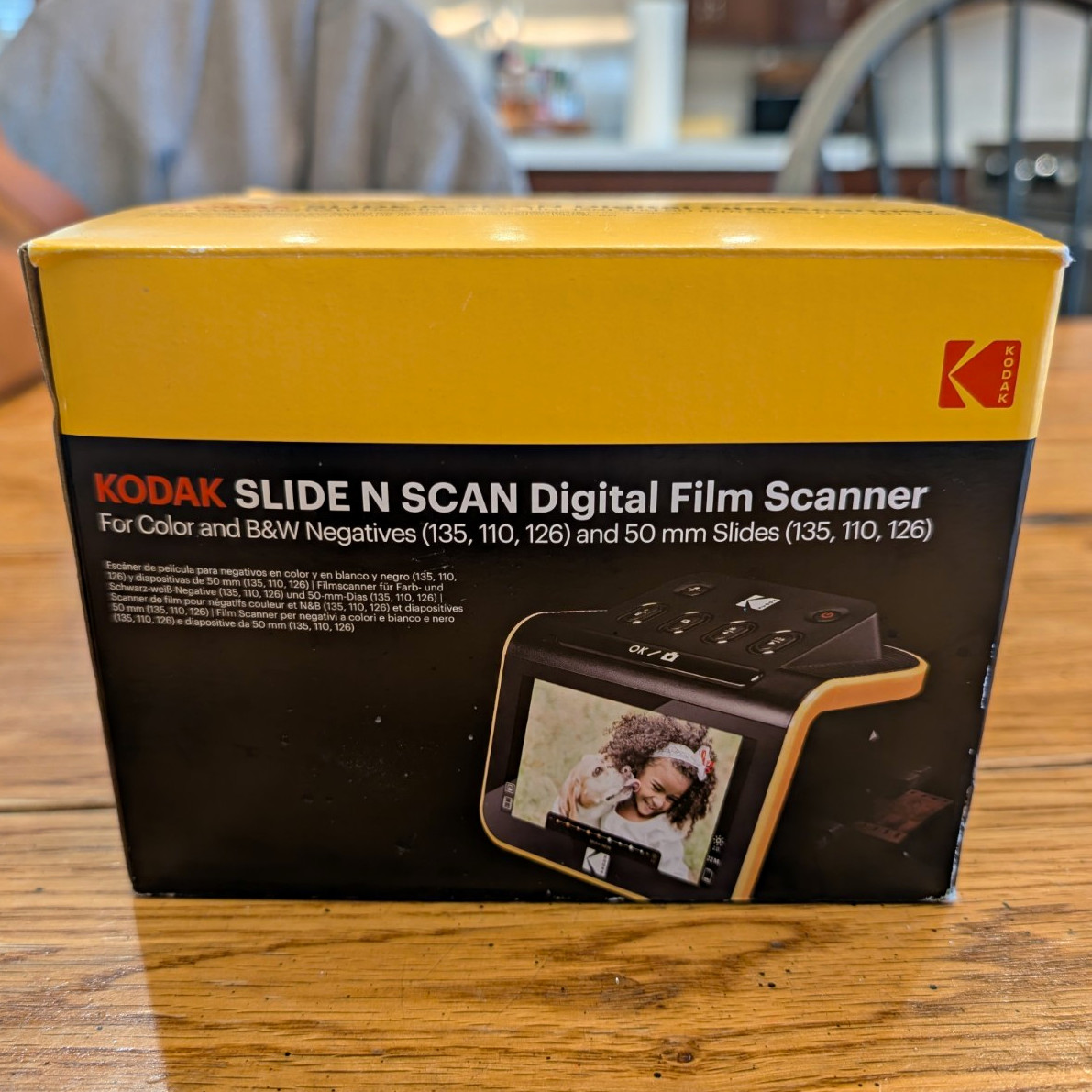 Kodak Slide N Scan Film & Slide Scanner RODFS50 14MP USB/HDMI 35mm 110 126