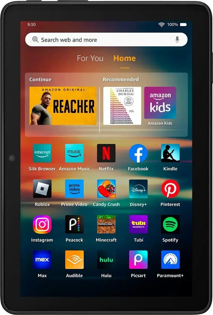 NEW SEALED Amazon Fire HD 8 tablet - 10th Gen - HD Display 32GB - BLACK