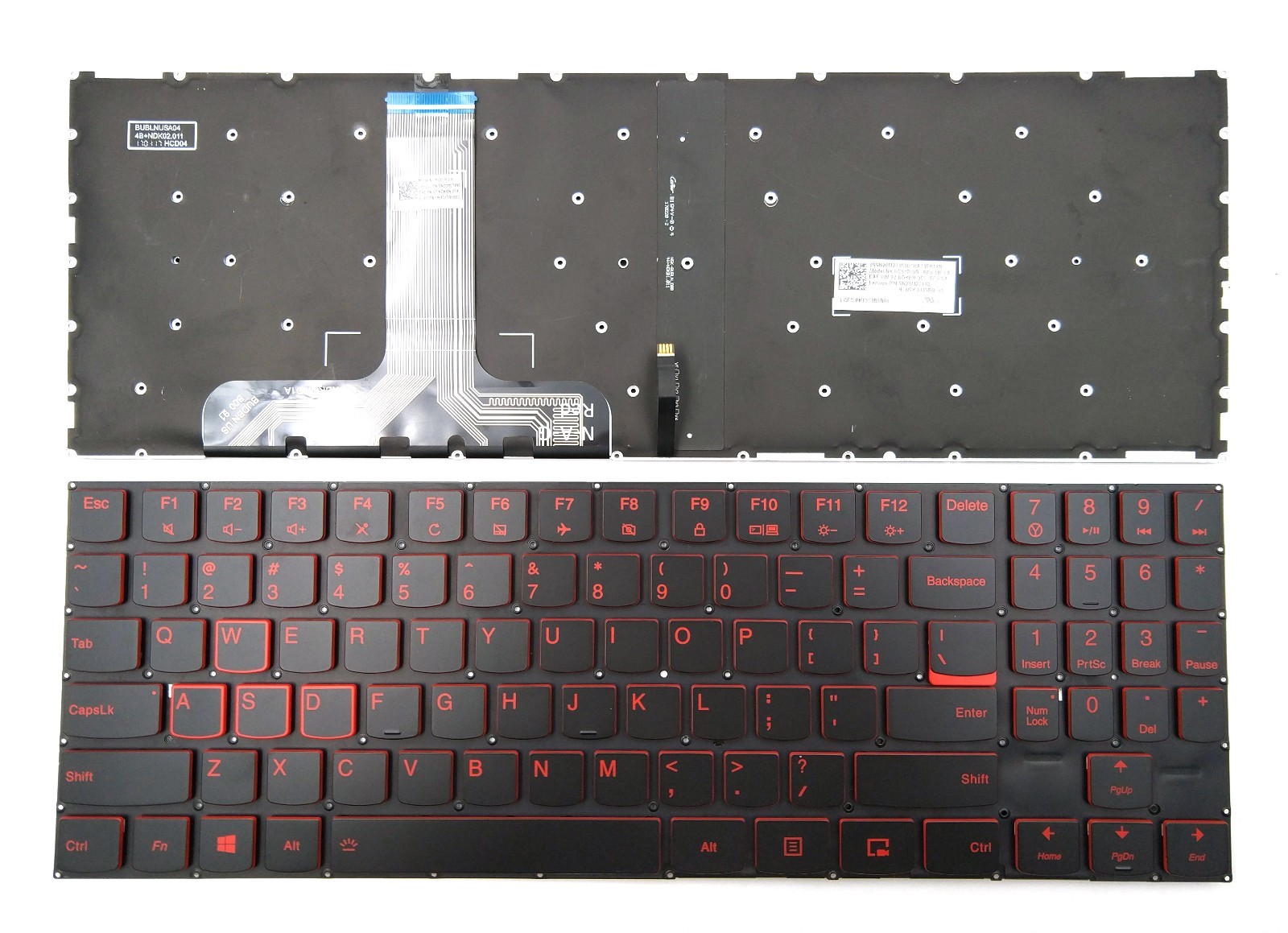 New Lenovo Legion Y520-15IKBA Y520-15IKBM Y520-15IKBN Keyboard Backlit US