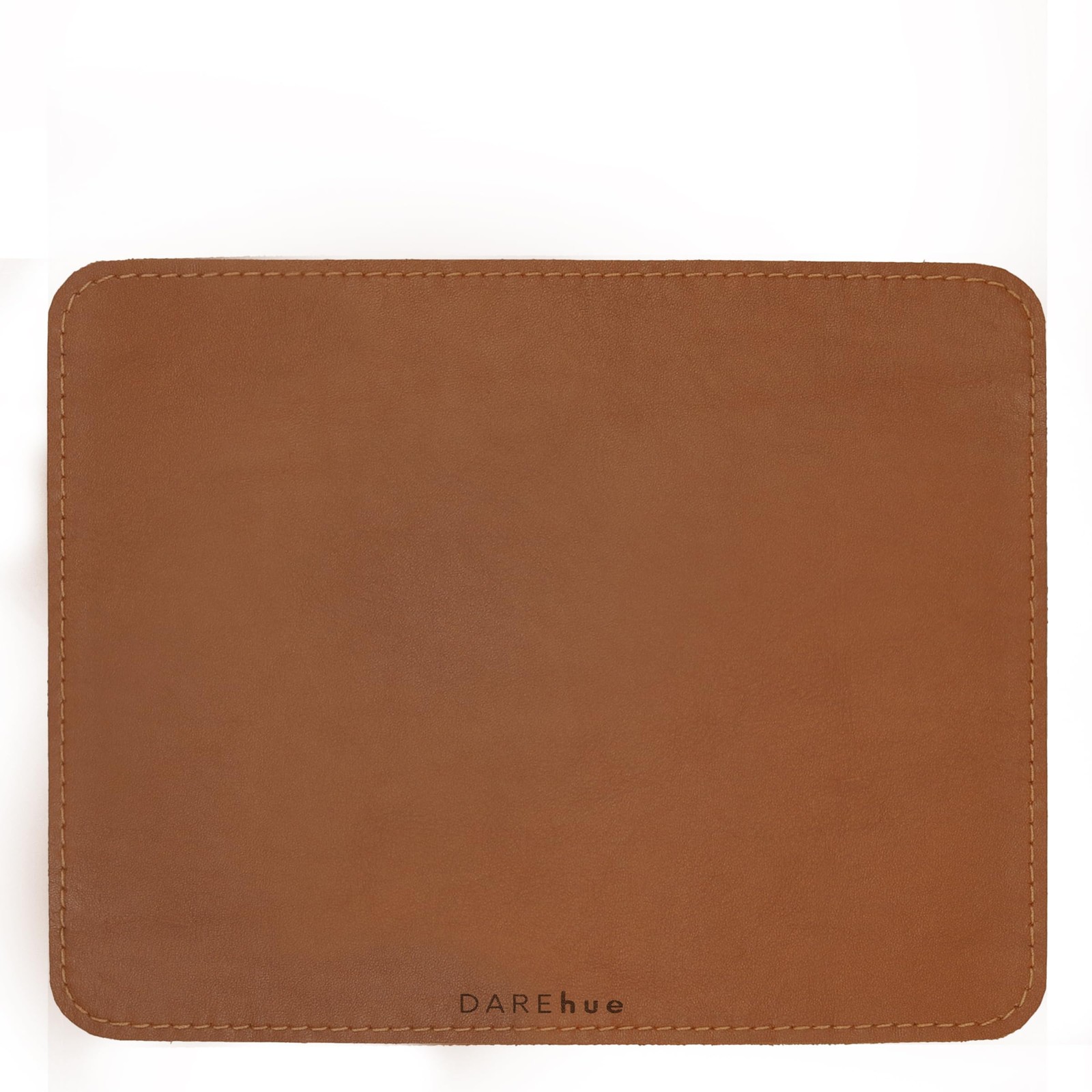 Full-Grain Leather Pad - Genuine Leather Mat with Non-Slip Backing, 3mm Thick...