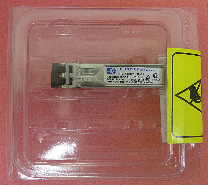 NEW Genuine Brocade/Foundry OC48-SFP-SR1  FTLF1321P1BTL-F1 OC-48/STM-16 SR-1 2KM