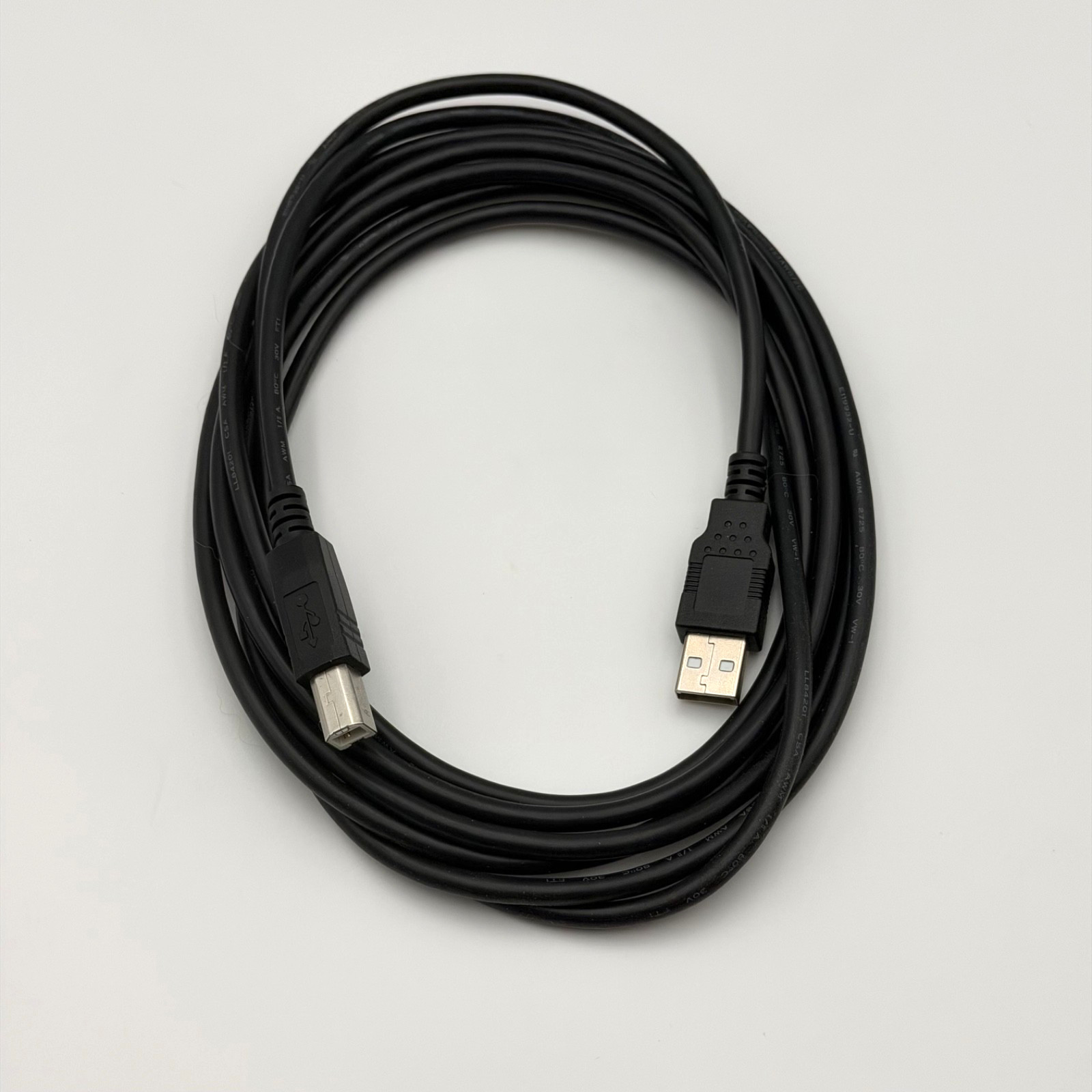 C2G 28103 USB 2.0 A Male to B Male Printer Cable 3M 9.8ft Black New
