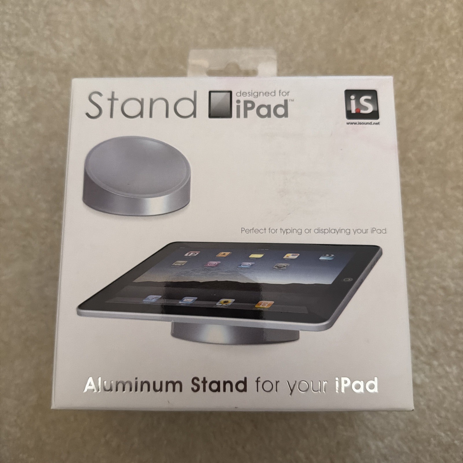 Aluminum Stand designed for iPad - i.Sound Collection by dreamGEAR