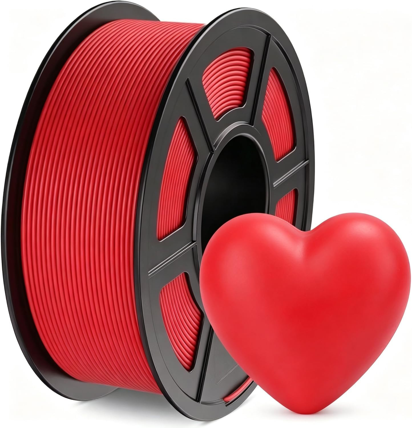 95A TPU 3D Printer Filament 1.75Mm, Red, 250G