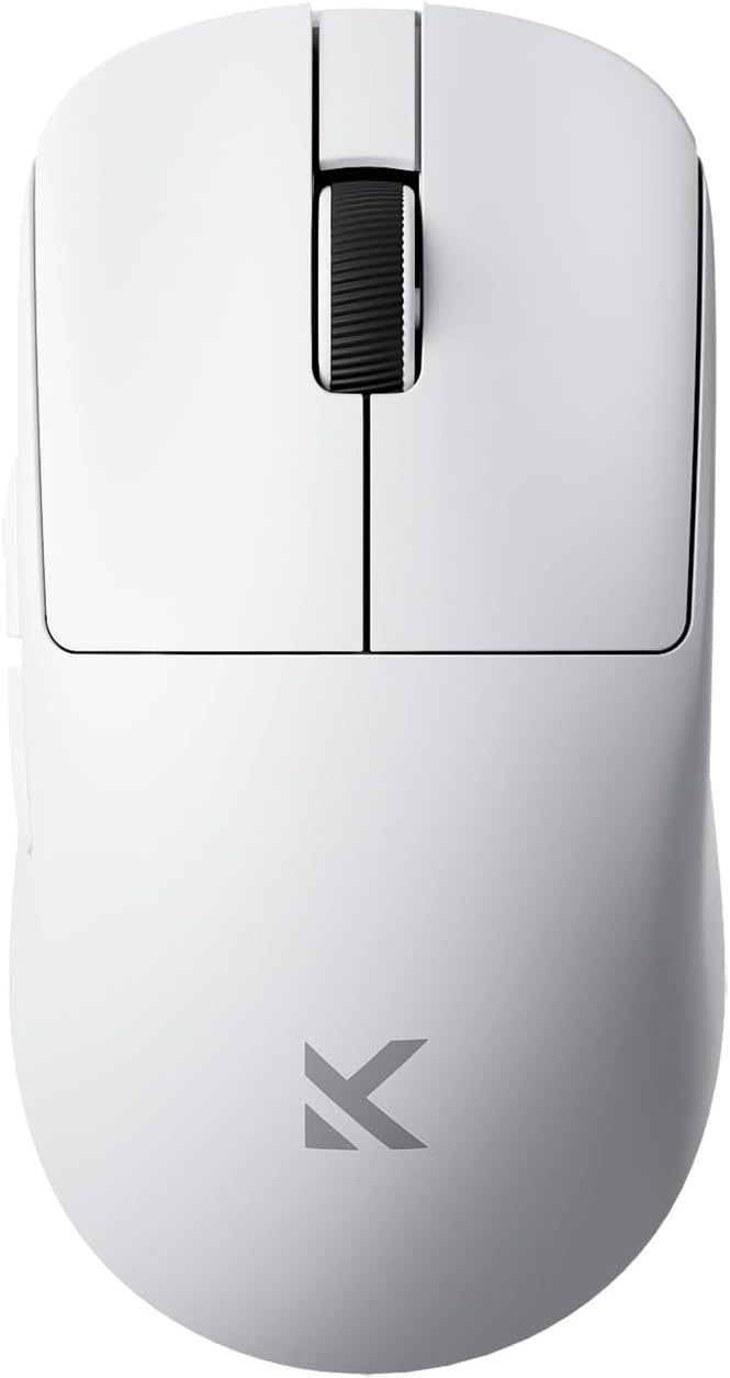 MCHOSE L7 Pro Wireless Gaming Mouse Super Light 39g w/ 8K Receiver - White