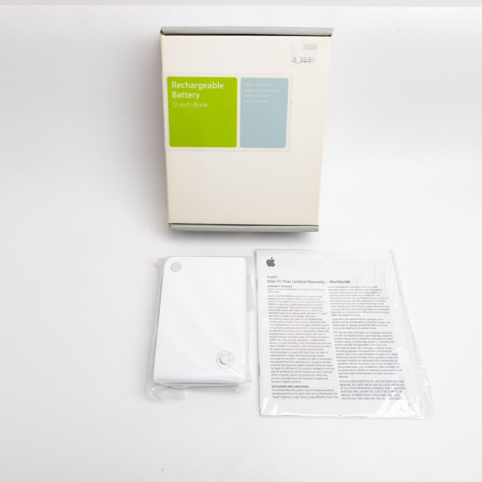 OEM Apple iBook G3-G4 12-inch Battery A1061