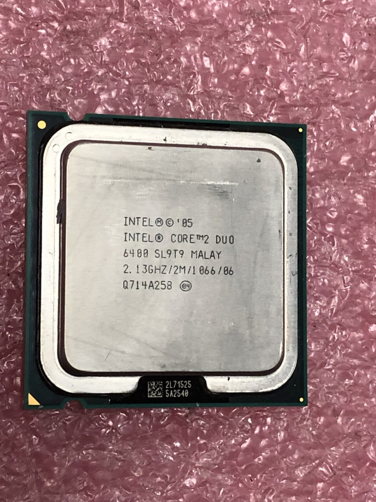 SL9T9 INTEL E6400 CORE2 DUO 2.13GHZ10662MB