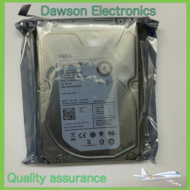 NewDELL Seagate ST2000NM0001 2TB SAS 7.2K 6Gb/s 3.5'' HDD
