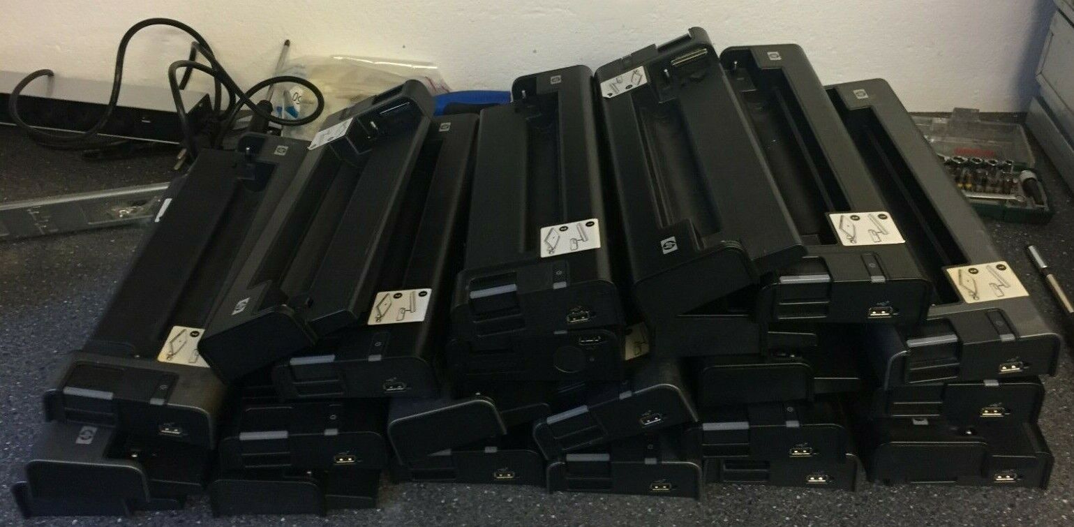 HP 2400 Series Docking Station Lot of 24x Pieces Good Working Condition