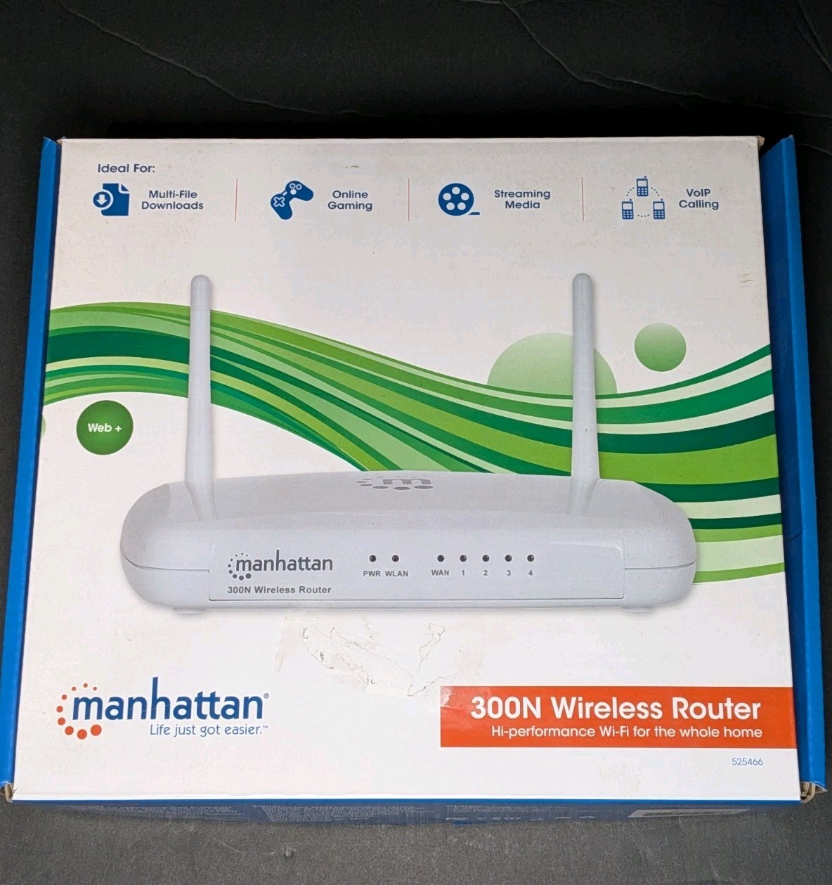 Manhattan 300N Wireless 4-Port Router
