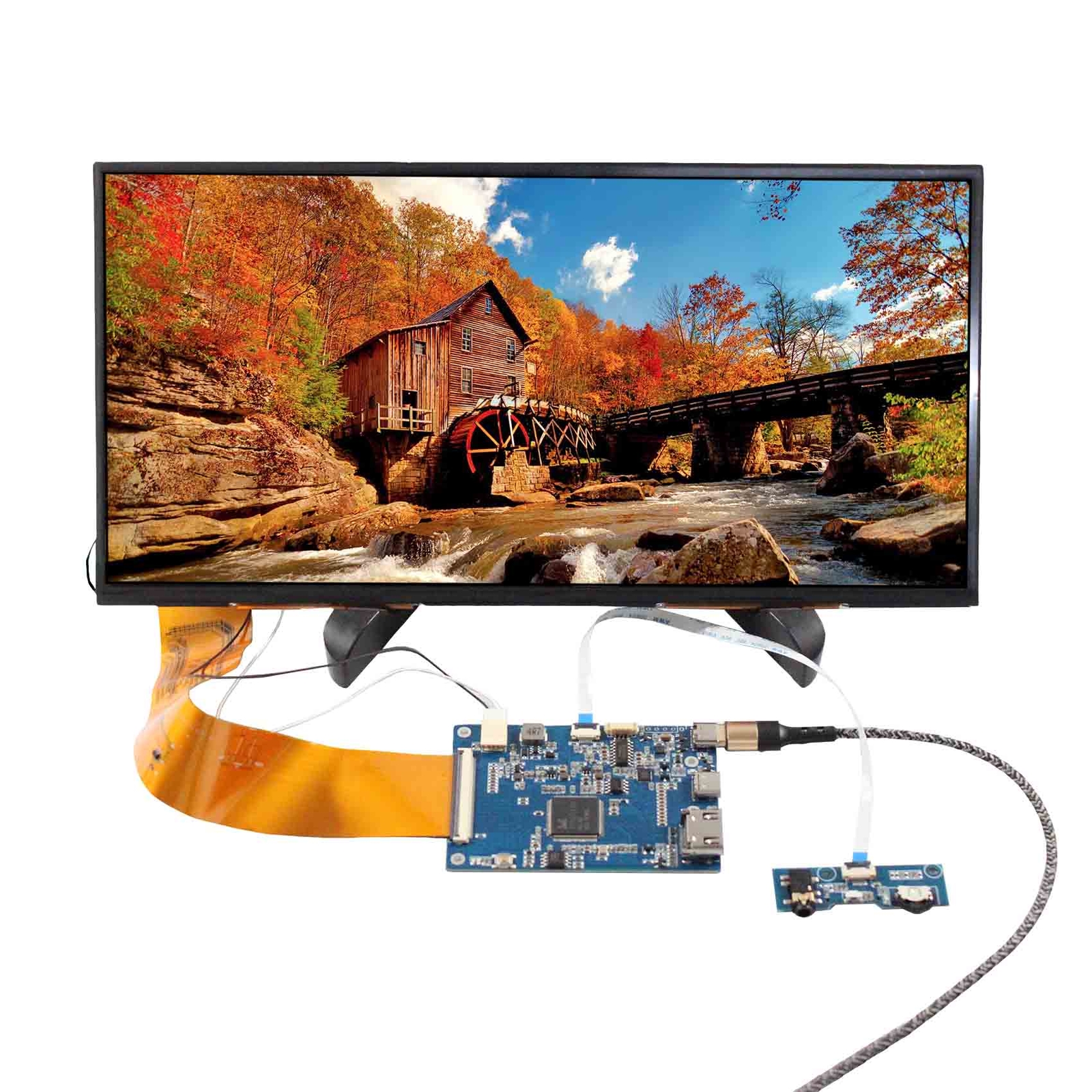 HD USB C LCD Controller Board 11.6inch 1728x828 Capacitive Touch LCD screen