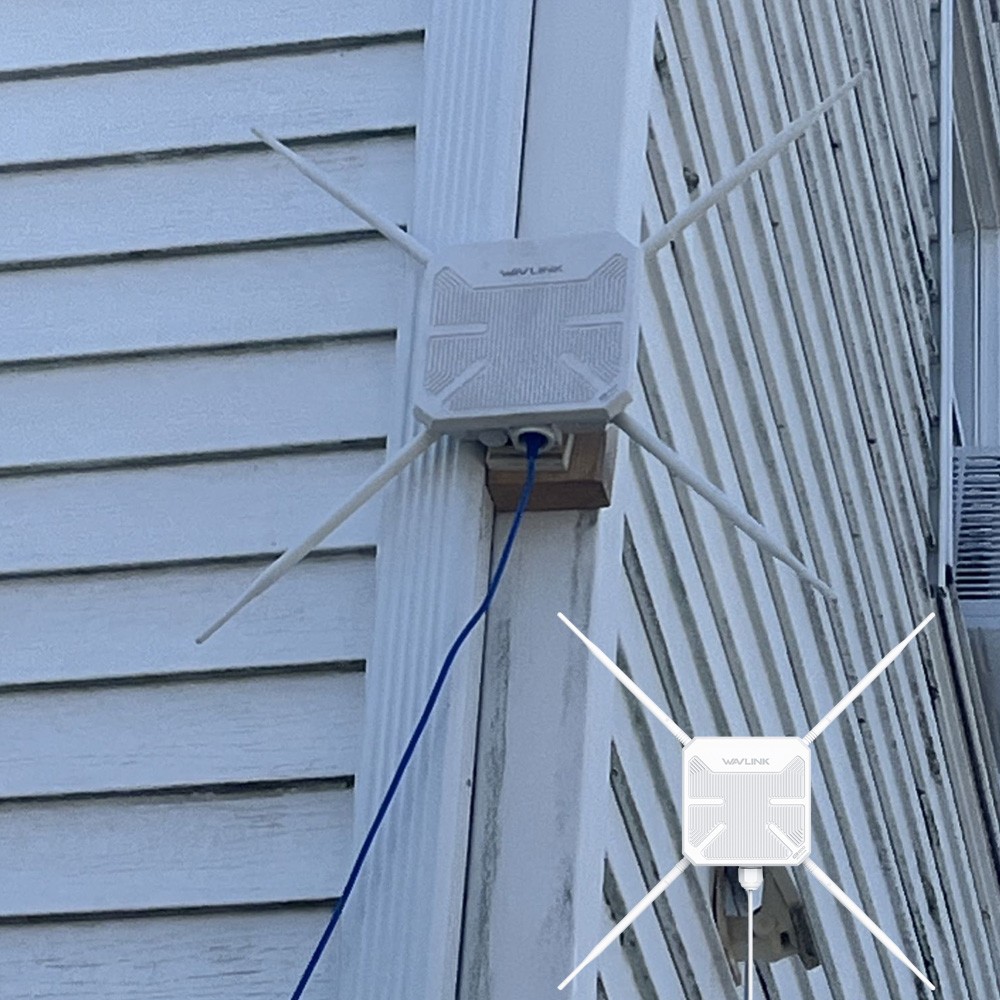 WAVLINK OUTDOOR WI-FI EXTENDER AC1200 DUAL-BAND ROUTER ACCESS POINT REPEATER