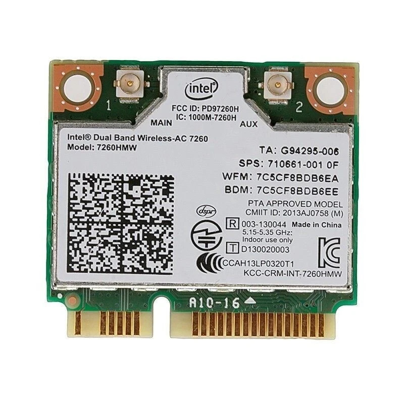 710661-001 Wireless Network For HP EliteBook 820 840 850 860 ZBOOK 14 15 17 USA