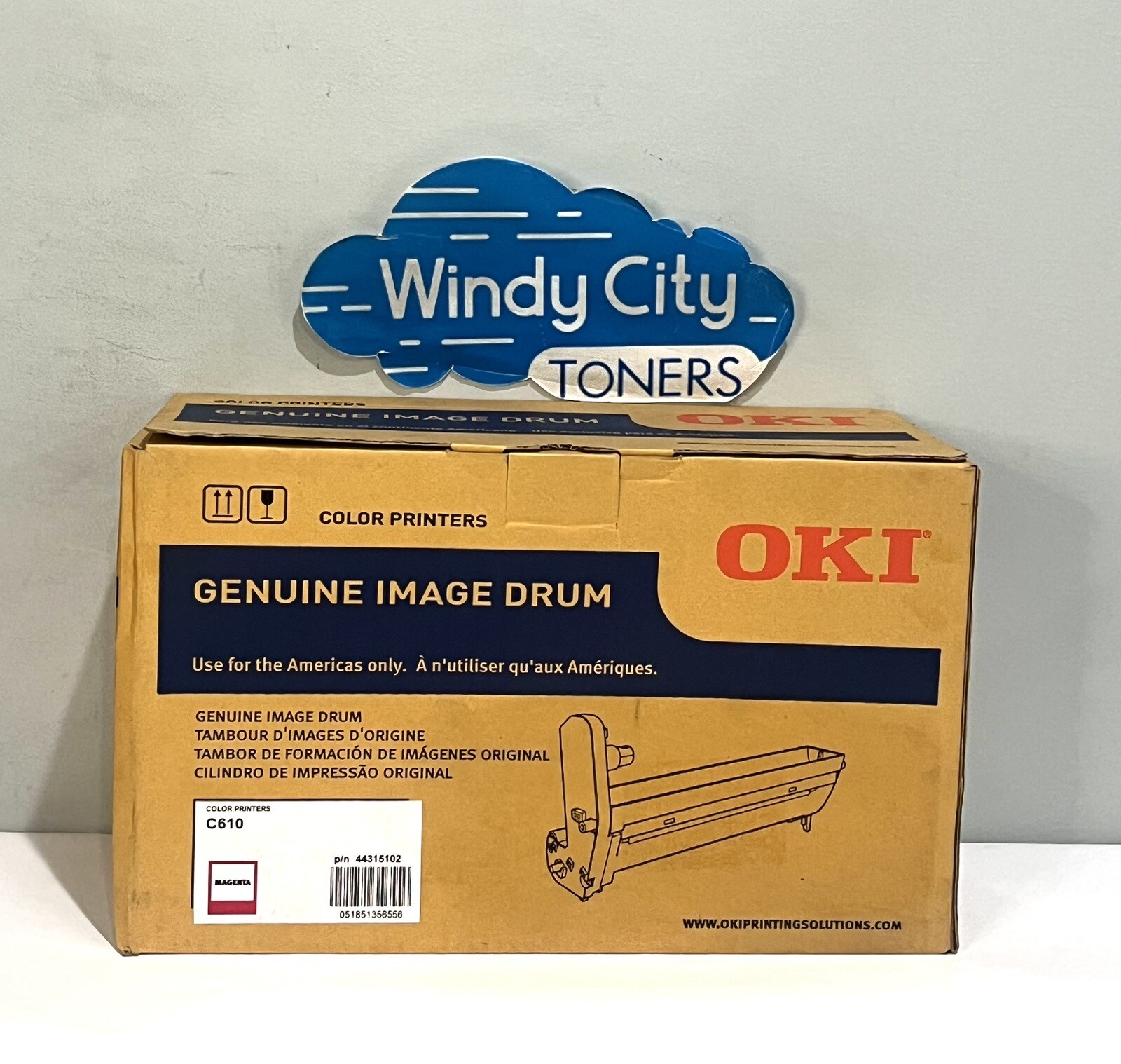 Oki 44315102 Magenta Image Drum Unit For Color Printers C610 Genuine NEW