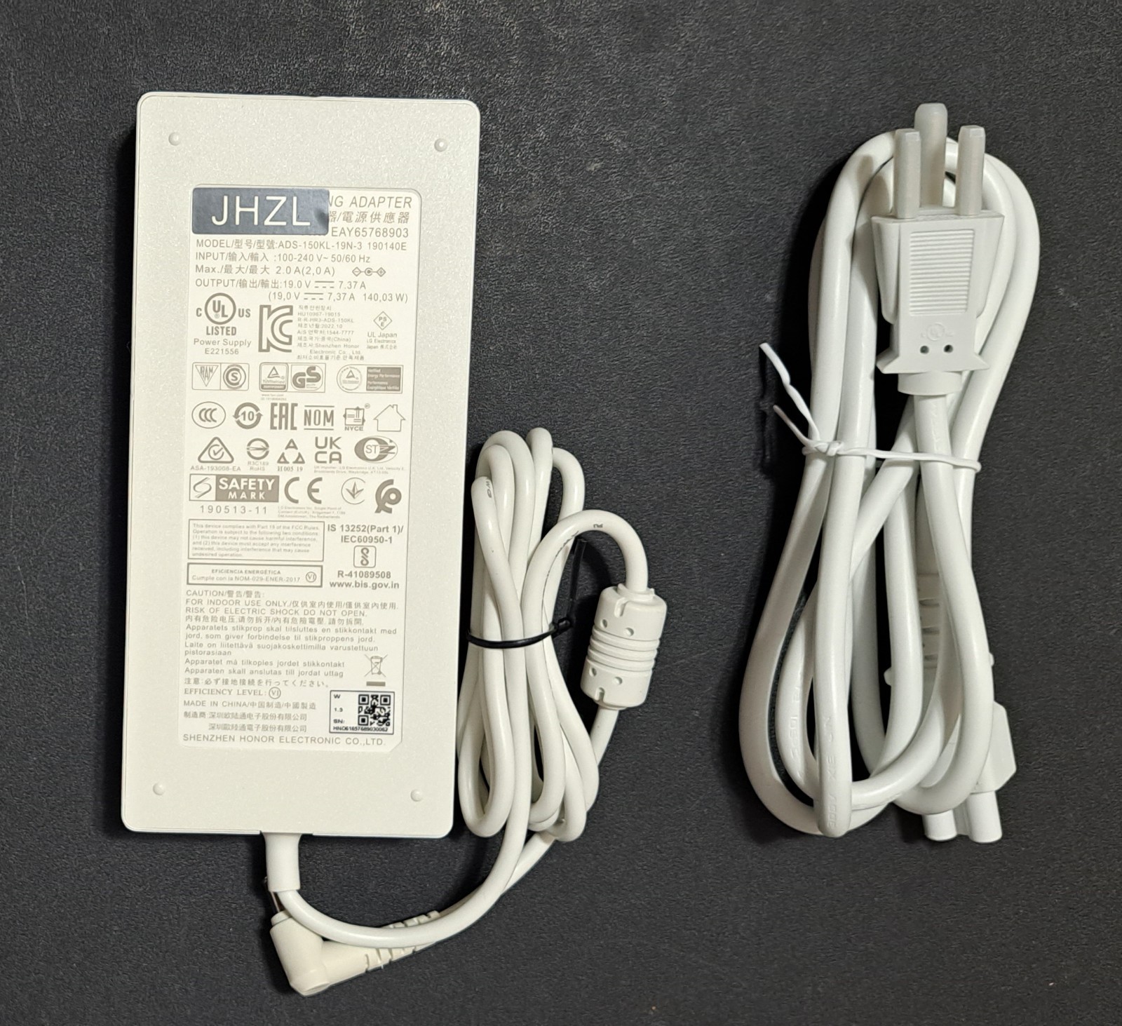 19V 7.37A 140W LCAP31 ac Power Adapter Charger Compatible with LG V220 V325 V720