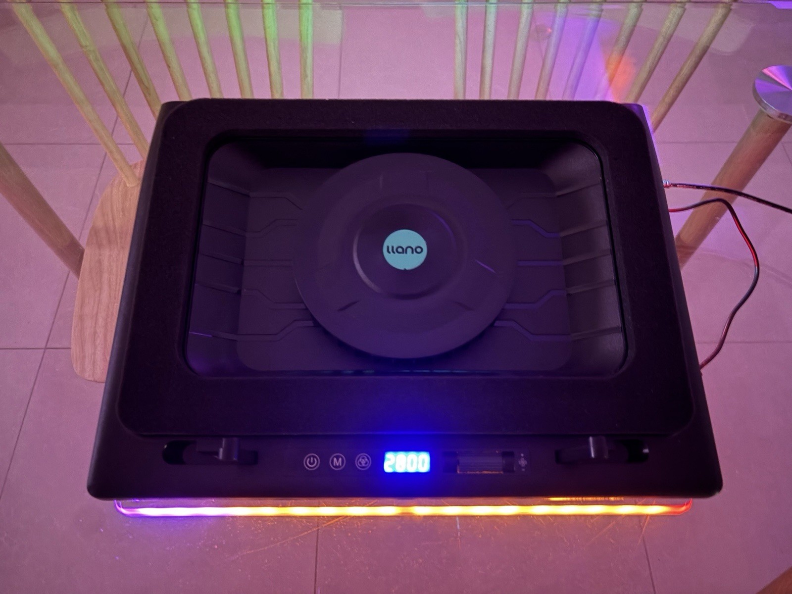 Llano V12 ultra RGB High Performance laptop Cooler