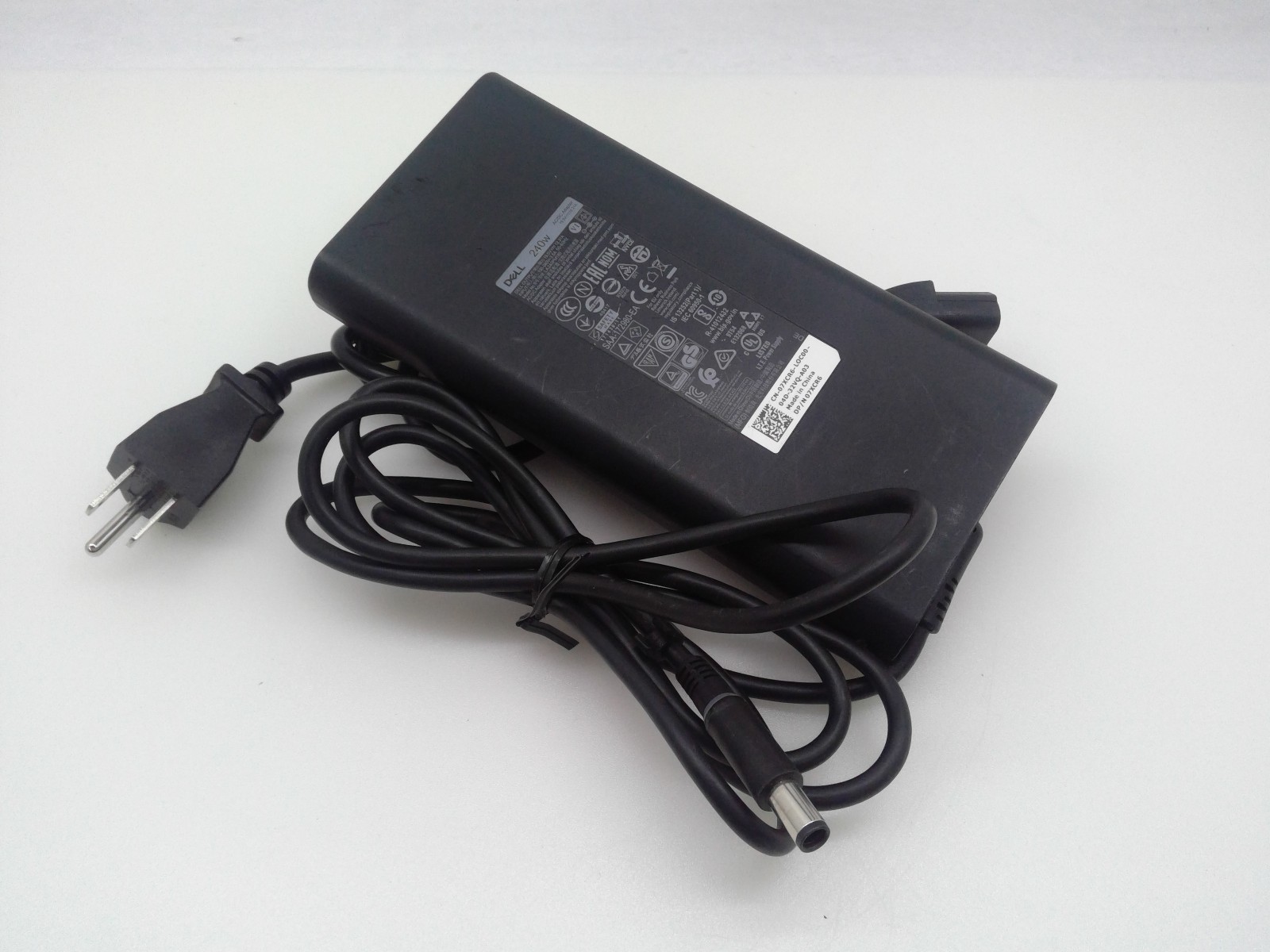 Genuine Dell 19.5V 12.31A 240W AC Adapter LA240PM180 Charger 7.4*5.0mm