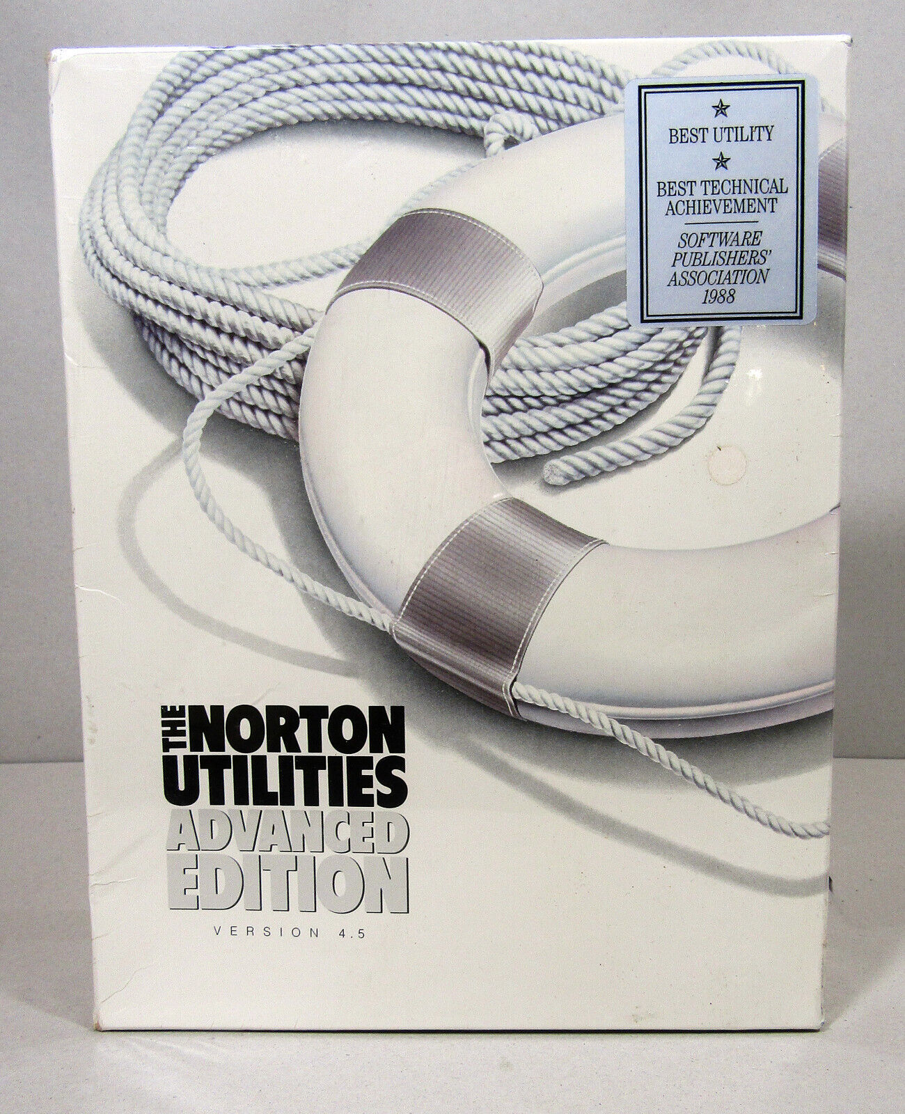 NEW SEALED The Norton Utilities Advanced Edition Version 4.5 (1988) VERY RARE