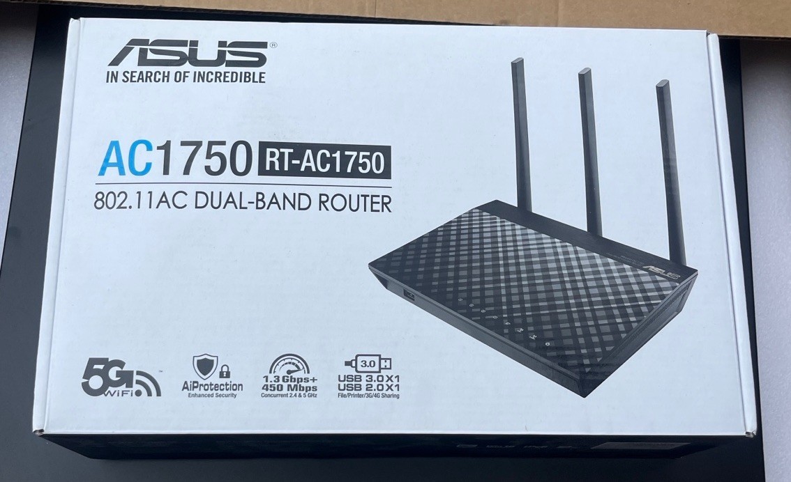Asus RT-AC65 Dual-Band Router AC1750 Dual Band Gigabit WiFi5 Router with MU-MIMO