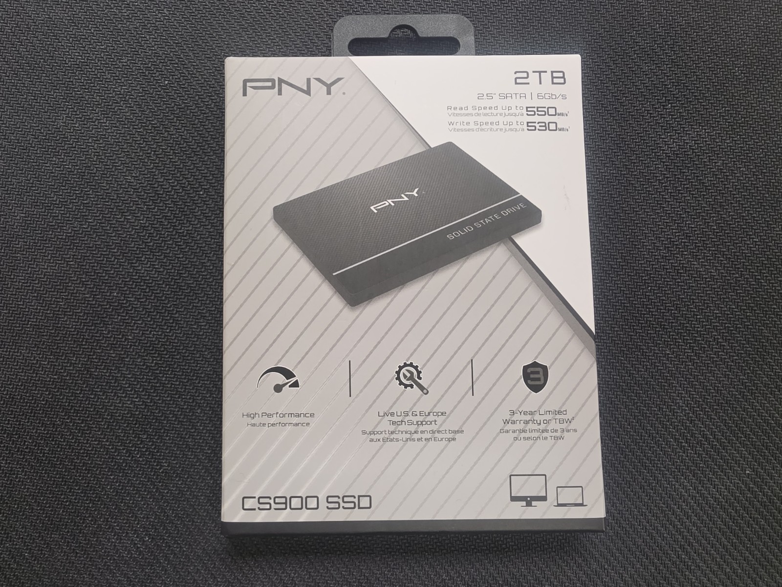 NEW PNY 2.5" CS900 2TB SATA III 6Gbps SSD