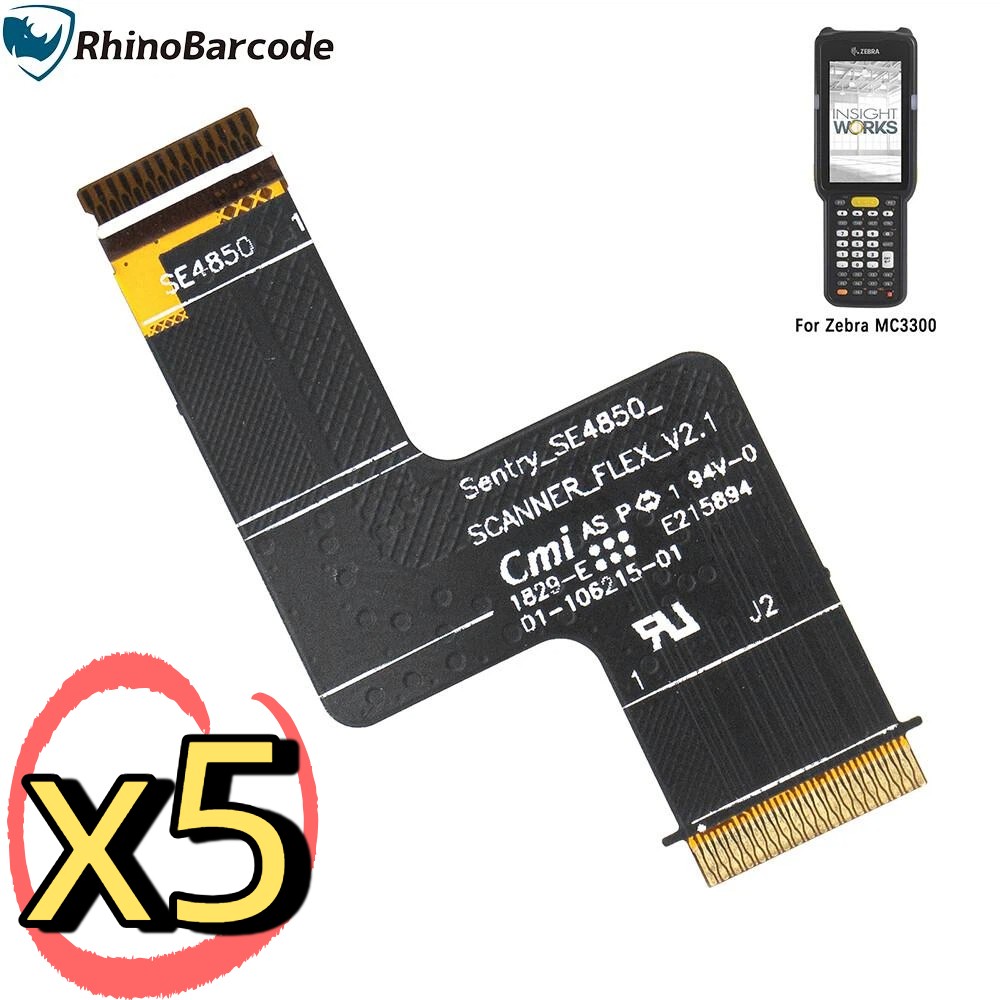 5Pcs New For  Zebra MC3300 SE4850 Scanner Flex Cable  *USA-Shipped*