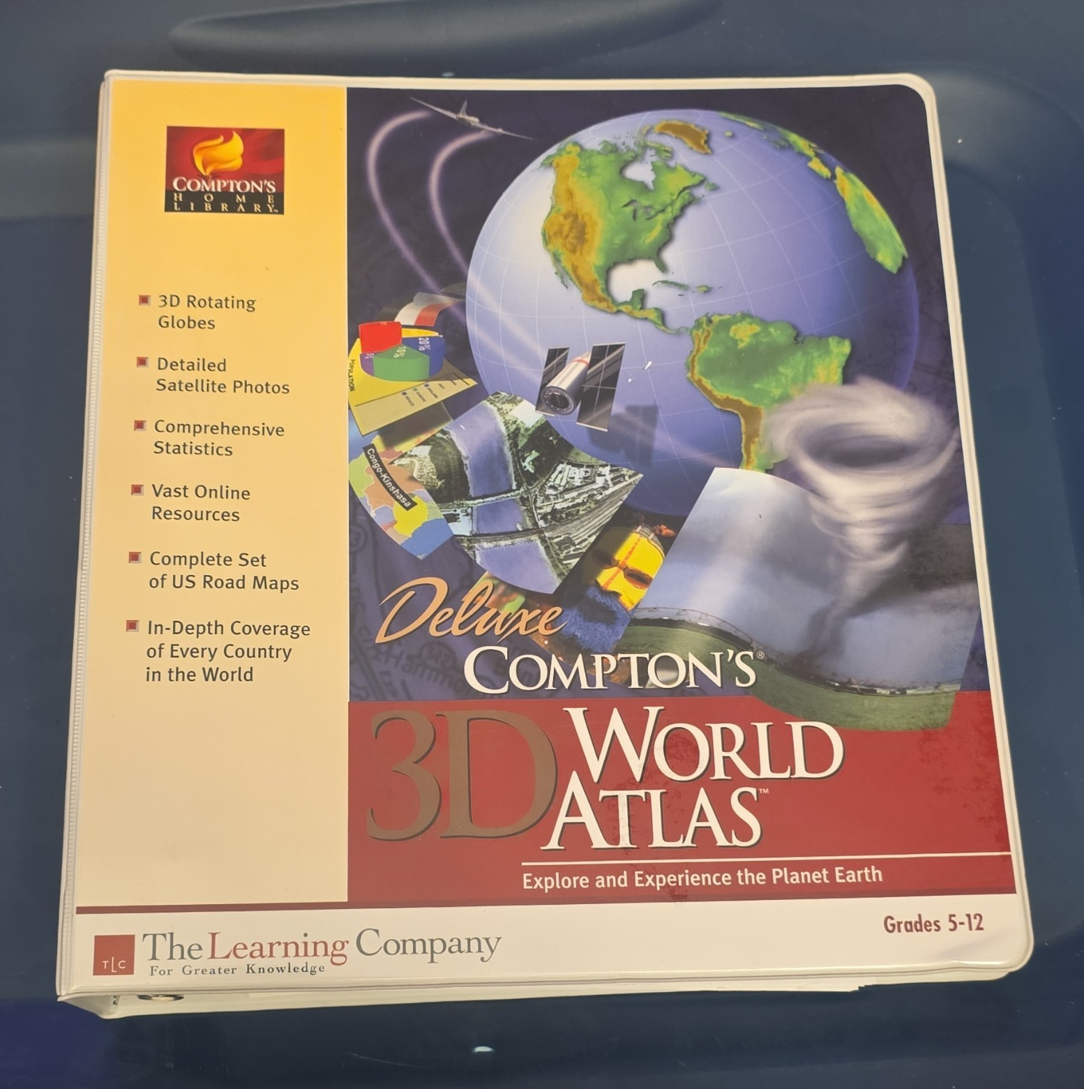 The Learning Company Compton's 3D World Atlas Deluxe CD-ROM Windows English