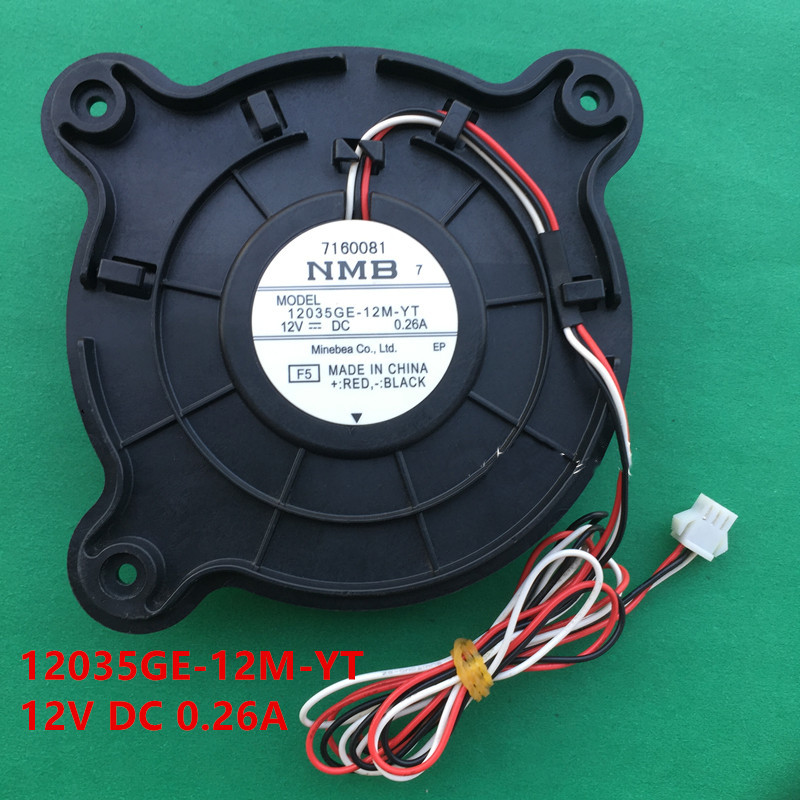 1PC for refrigerator refrigeration cooling fan 12V DC 0.26A 12035GE-12M-YT