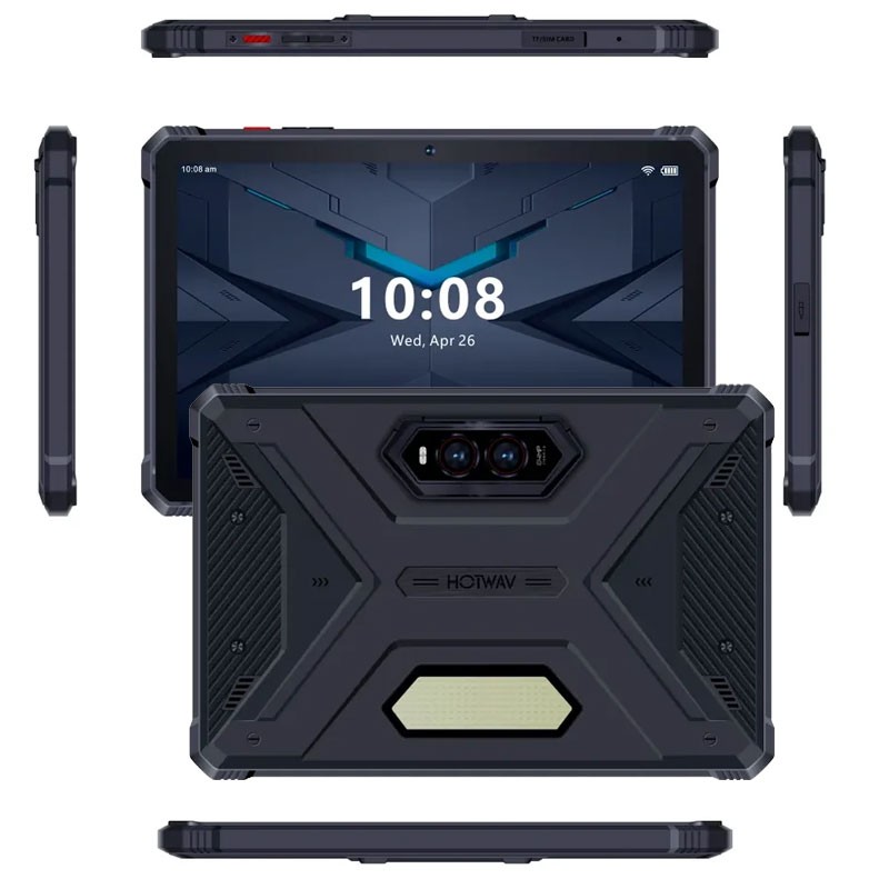 4G 11" 2K Screen HOTWAV R9 Pro Rugged Tablet PC Phone Android 14 Mobile 20080mAh