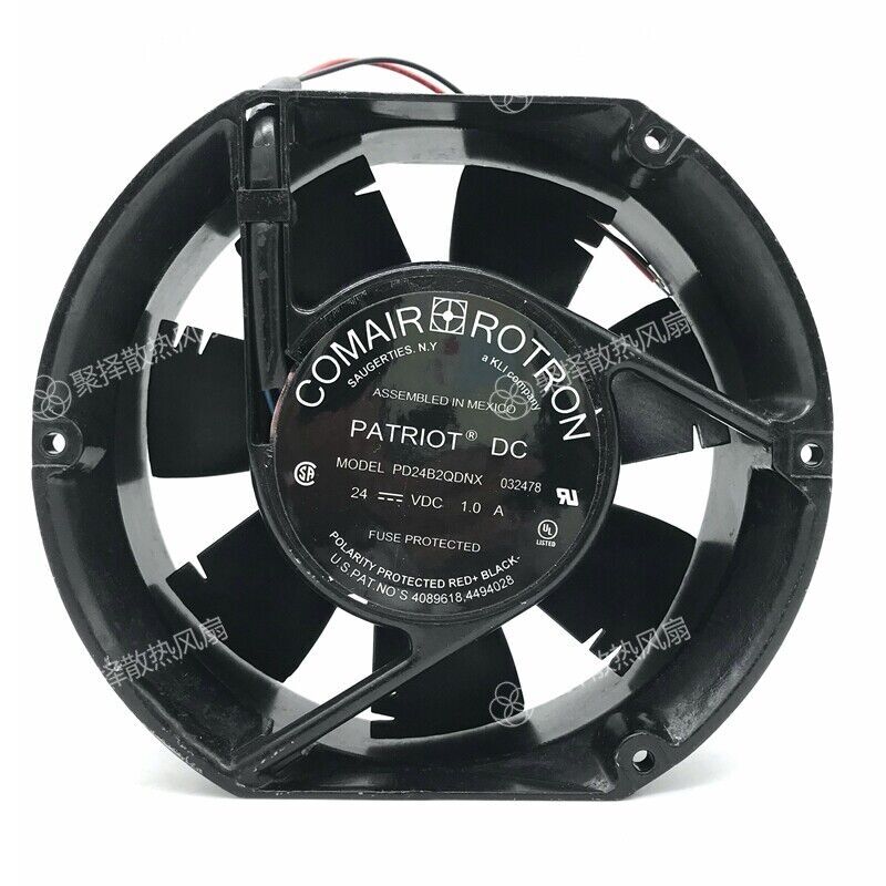 1pc COMAIR ROTRON PD24B2QDNX 24V 1.0A Aluminum frame cooling fan 172*150*51mm