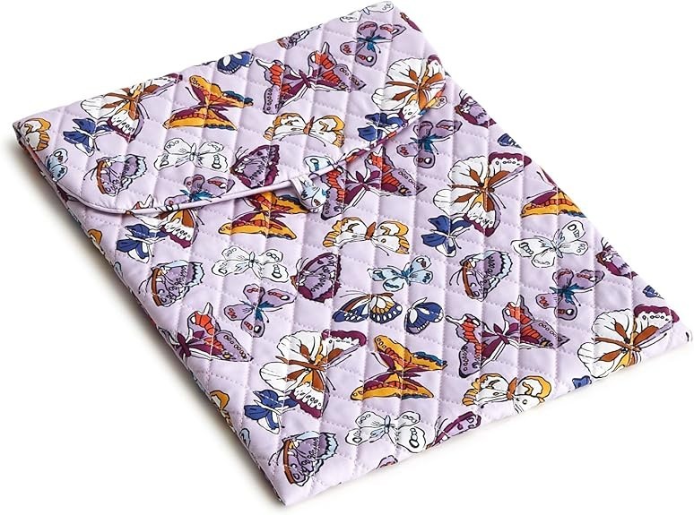 Vera Bradley Women's Small Envelope Tech Sleeve Wing in Flight Butterflies