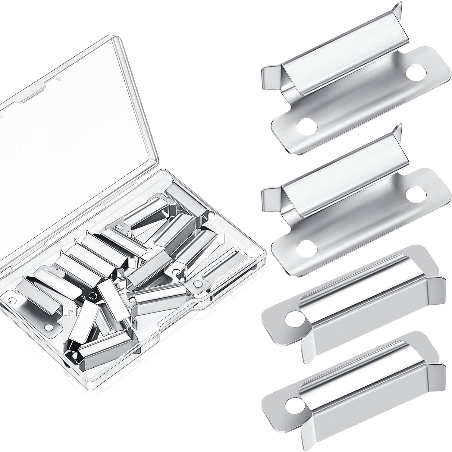 16 Pieces Bed Clips Clamp Compatible with Ender 3 Pro, Ender 3 V2, Ender