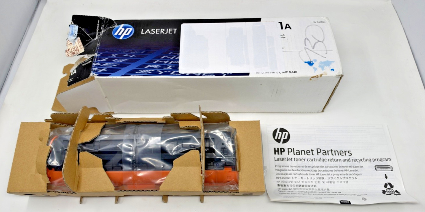 OEM Genuine HP 141A Black Original LaserJet Toner Cartridge W1410A